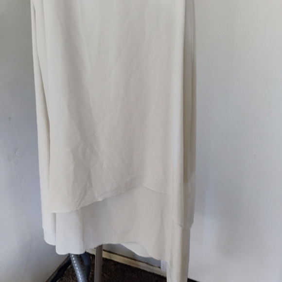 Eileen Fisher Layered‎ Asymmetrical 100%silk Dress, New, No Tags - Picture 5 of 9